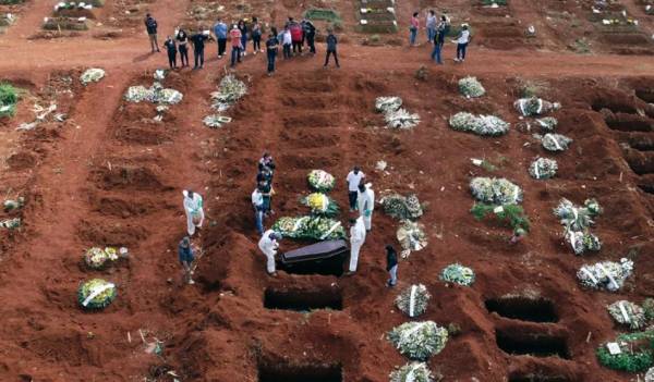 Ξεπέρασαν τους 400.000 οι νεκροί εξαιτίας του κορονοϊου στη Βραζιλία