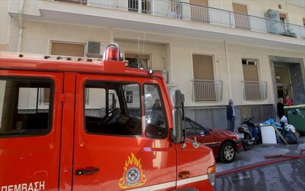 Αγία Βαρβάρα: Νεκρός νεαρός άντρας από πυρκαγιά σε διαμέρισμα
