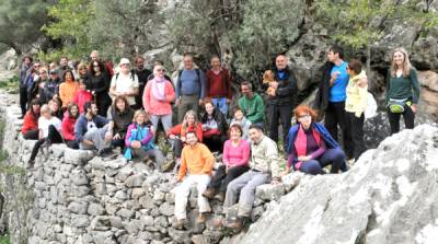 Πεζοπορία στα μονοπάτια της επανάστασης