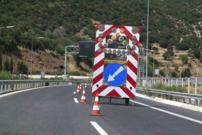 Κυκλοφοριακές ρυθμίσεις στον αυτοκινητόδρομο Κόρινθος - Τρίπολη - Καλαμάτα