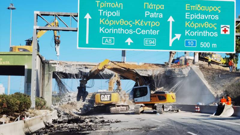 Αποκαταστάθηκε η κυκλοφορία στην Αθηνών-Κορίνθου στο ρεύμα προς Κόρινθο (βίντεο)