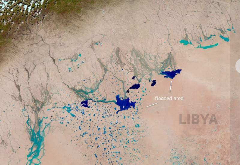 Meteo: Ο Daniel σχημάτισε «λίμνες» στην έρημο Σαχάρα