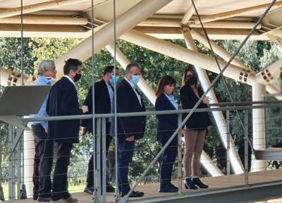 Μεσσηνία: Η Πρόεδρος της Δημοκρατίας στο Ανάκτορο του Νέστορα