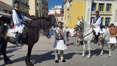 Οι Πελοποννήσιοι της Εύβοιας στις εκδηλώσεις για την Άλωση της Τριπολιτσάς