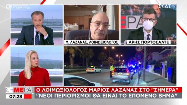 Λαζανάς: Επόμενο βήμα οι νέοι περιορισμοί - Ενδεχομένως να εμφανιστούν πιο σοβαρές μεταλλάξεις (Βίντεο)