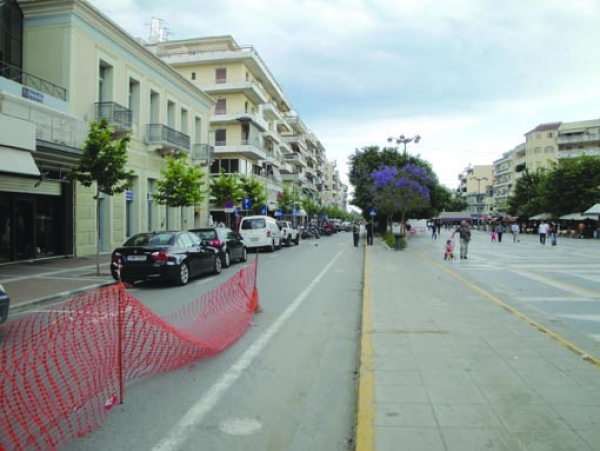 Aπό σήμερα, λόγω της ανάπλασης: Κλείνει η Αριστομένους από Καίσαρη έως Φραντζή   