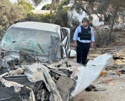 Σε αποστολή αλληλεγγύης στο Ισραήλ ο Μίλτος Χρυσομάλλης (βίντεο)
