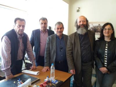 Επίσκεψη Πετράκου στο Διοικητήριο στην Καλαμάτα