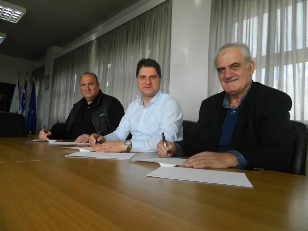Υπογραφή συμβάσεων για 3 έργα στο Δήμο Μεσσήνης