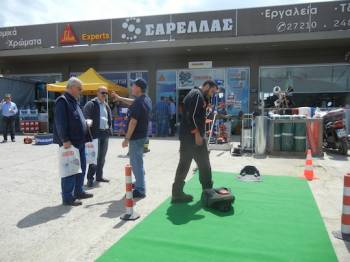 Επιδείξεις των μηχανημάτων Husqvarna® &amp; Oregon®