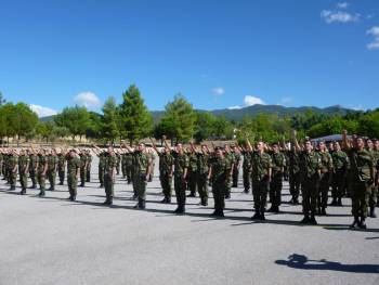 Ορκωμοσία νεοσύλλεκτων της 2014 Ε&#039; ΕΣΣΟ στο 9ο Σύνταγμα Πεζικού