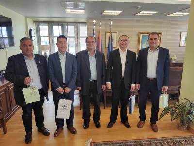 Καλαμάτα: Κινέζοι σε Βασιλόπουλο για εκπαιδευτική συνεργασία