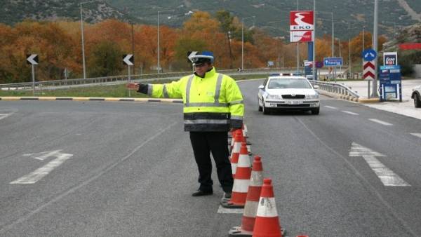 Προσωρινές κυκλοφοριακές ρυθμίσεις στην εθνική οδό Αθηνών-Θεσσαλονίκης