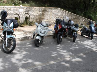 Μοτοσυκλετιστές στα Φιλιατρά