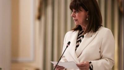 Κατερίνα Σακελλαροπούλου: Τα αποτελέσματα της κλιματικής κρίσης είναι ήδη ορατά