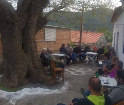 Σε περιοχές της Ανδρούσας ο Γιώργος Αθανασόπουλος