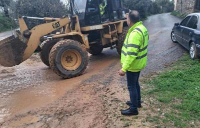 Δήμος Καλαμάτας: Μικροπροβλήματα από την κακοκαιρία - Κινητοποίηση από τις Υπηρεσίες