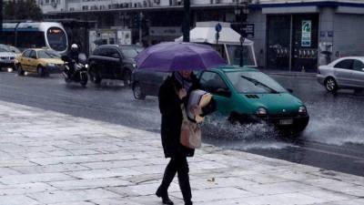 Με βροχές και μικρή πτώση της θερμοκρασίας ξενικά η νέα εβδομάδα