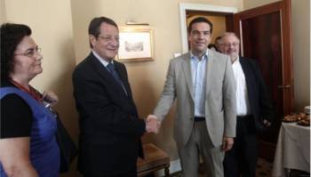 Συγχαρητήριο μήνυμα του προέδρου της Κύπρου στον Αλέξη Τσίπρα