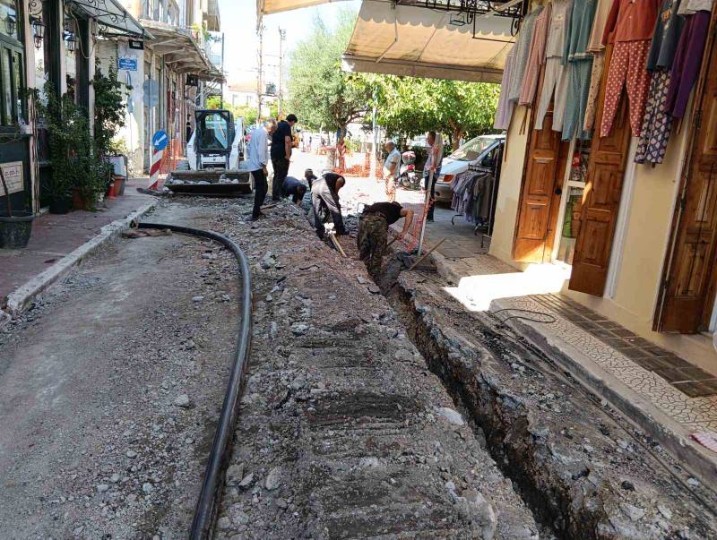 Εργασίες σε τρία σημεία για το δίκτυο ύδρευσης