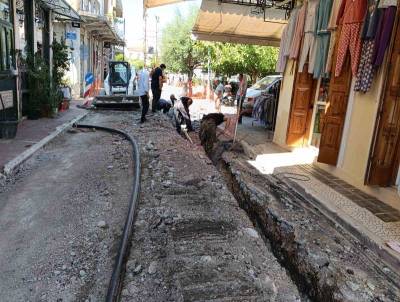 Εργασίες σε τρία σημεία για το δίκτυο ύδρευσης
