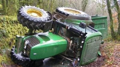 Χανιά: Σοβαρός τραυματισμός 70χρονου που καταπλακώθηκε από το τρακτέρ του