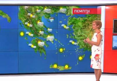 Μετά τον καύσωνα &amp; τις φωτιές, καταιγίδες &amp; χαλάζι (βίντεο)