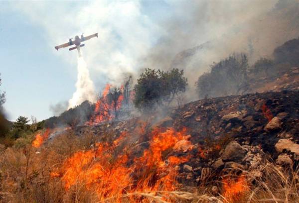 Δύο φωτιές υπό έλεγχο στην Πελοπόννησο