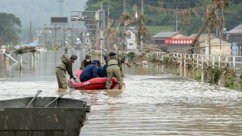 Ιαπωνία: Τουλάχιστον 16 νεκροί από τις καταρρακτώδεις βροχές