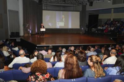 Καλαμάτα: Κεντρική ομιλία Τζαμουράνη με προσφώνηση από Μπένο