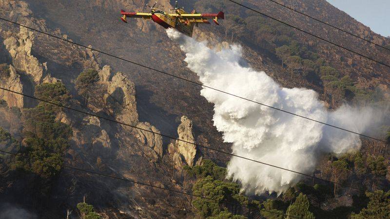 Καταστροφικές πυρκαγιές και σε άλλες μεσογειακές χώρες-Κίνδυνος για 800.000 εκτοπισμένους στη Συρία