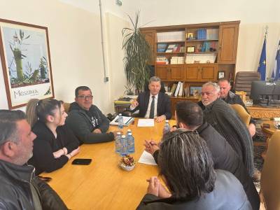 Συνάντηση Αναστασόπουλου με τον Αγροτοκτηνοτροφικό Σύλλογο Μεσσήνης: Προσπάθεια στήριξης της πατατοπαραγωγής