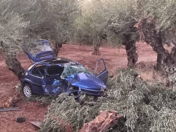 Τροχαίο με σοβαρό τραυματισμό στην ΕΟ Φιλιατρών - Κυπαρισσίας