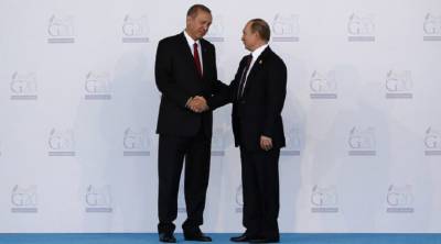 Τηλεφωνική επικοινωνία Ερντογάν - Πούτιν για τον πόλεμο Ισραήλ-Ιράν