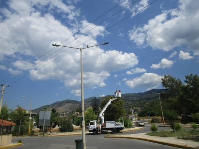 Αντικατάσταση λαμπτήρων στο δημοτικό φωτισμό της Καλαμάτας