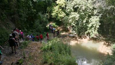 Στο νέο μονοπάτι στο φαράγγι της Στενωσιάς ''Ο Ευκλής''