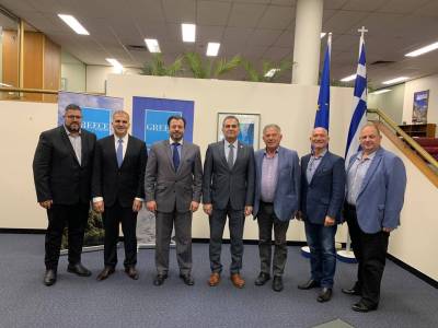 Συναντήσεις Βασιλόπουλου στη Μελβούρνη