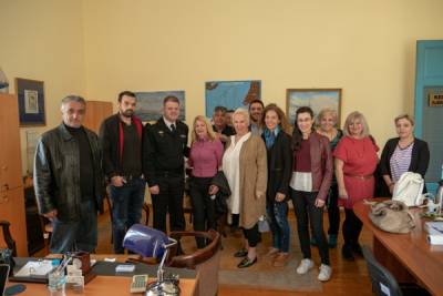 Σε Λιμεναρχείο και Τελωνείο η Μαρία Οικονομάκου
