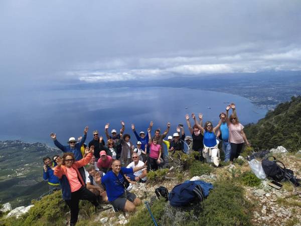 Ανάβαση στο Καλάθι διοργάνωσε ο Ορειβατικός Σύλλογος Καλαμάτας