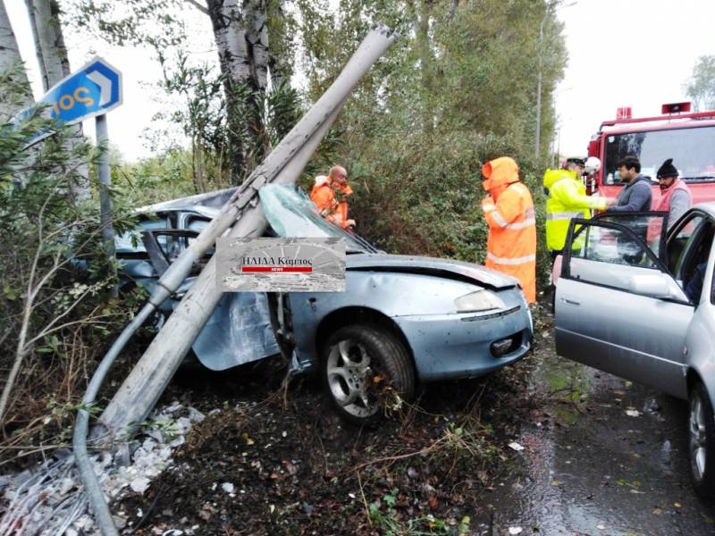 Σοβαρό τροχαίο για 3 παίκτες του ΑΟ Κυπαρισσίας