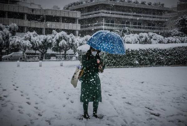 Σε εξέλιξη η κακοκαιρία «Ελπίς» - Επί ποδός ο κρατικός μηχανισμός