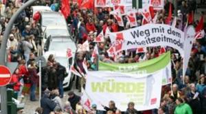 Πάνω από 400.000 άνθρωποι διαδήλωσαν στη Γερμανία για την Πρωτομαγιά