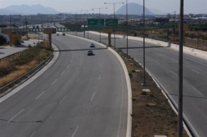 Κλειστός για 2 ώρες ο κόμβος Παραδεισίων