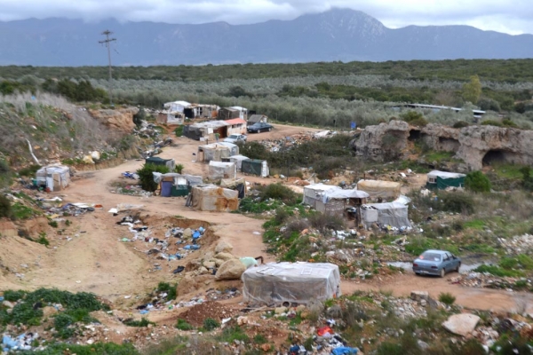 Φωτογραφίες που σοκάρουν: Παραγκούπολη στους Γαργαλιάνους