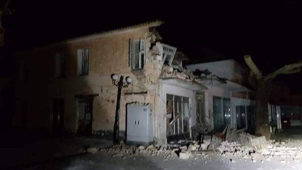 Ζημιές σε οικήματα στο Καναλάκι Πρέβεζας από τον σεισμό των 5,6 Ρίχτερ