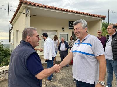 Νέες επισκέψεις Κατρίτση σε περιοχές της Τριφυλίας