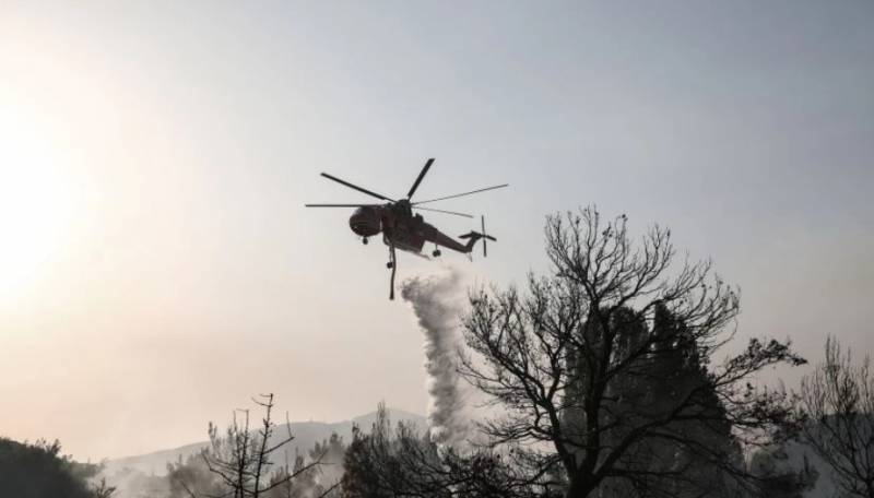 Ναύπλιο: Σε εξέλιξη η φωτιά στην περιοχή Κορακιά Κρανιδίου - Ξεκίνησαν να επιχειρούν τα εναέρια μέσα