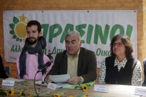 Υποψήφιοι ευρωβουλευτές των Πρασίνων θα επισκεφθούν την Τρίπολη