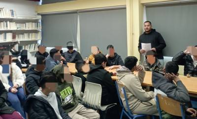 Ενημερωτική δράση στο Γυμνάσιο Θουρίας