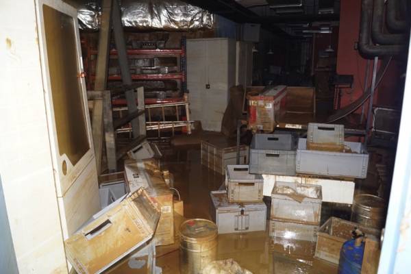 Πλημμύρισε το υπόγειο του Αρχαιολογικού Μουσείου Καρδίτσας